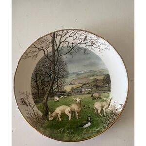 Royal Doulton The Farm Year Spring Lambs Plate